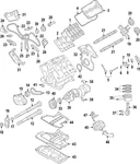 Genuine Volkswagen Upper Guide 07D-109-510-A New. Price: $55.98.