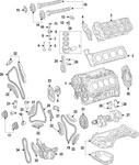Genuine Mercedes-benz Chain Tensioning Rail 177-050-43-01-64 New. Price: $16.50.