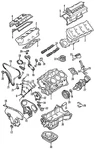 Genuine Nissan Engine Timing Chain Tensioner 13091-2Y001 New. Price: $49.56.