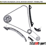 10X Timing Chain Kit For Mazda 2004-2007 5 06-07 03-07 Tribute L4 2.3L Front New. Price: $75.99.