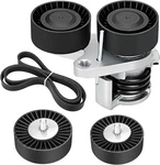 Oem Belt Tensioner Assembly Idler Pulley Drive Kit Ina For Bmw 135I 335I Is New. Price: $86.99.