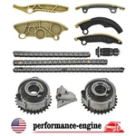 Timing Chain Kit & Vvt Sprockets For Land Rover Jaguar F-pace Xe Defender 2.0L New. Price: $166.99.