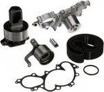 Engine Timing Belt Kit With Water Pump Gates TCKWP240C New. Price: $180.01.
