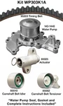 Dayco WP303K1A Engine Timing Belt Kit With Water Pump New. Price: $248.85.