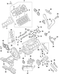 Genuine Audi Engine Timing Chain Tensioner 0P2-109-218-D New. Price: $97.77.