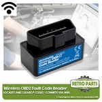 Wireless OBD2 Code Reader For Vauxhall Diagnostic Scanner Engine Light Brand. Price: $68.26.