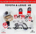 New Oem All Toyota Lexus Timing Belt Kit 3.0 & 3.3 Liter V6 1MZFE 3MZFE. Price: $477.90.
