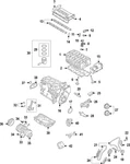 Genuine Volkswagen Chain Guide 03H-109-467-A New. Price: $77.99.