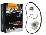 Engine Timing Belt Component Kit With Water Pump Continental Elite GTKWP184B New. Price: $59.95.