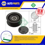 Aux Belt Idler Pulley Fits Jeep Guide Deflection Ina Genuine Quality Guaranteed New. Price: $19.50.