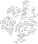 Genuine Volkswagen Chain Guide 059-109-510-F New. Price: $68.57.