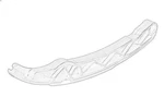 Slide Rail, Timing Chain Oe Mazda ZY08-12-670A (bk) 1.3 2003-2009 Neu. Price: $87.24.