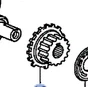 Genuine Honda Crankshaft Gear 13621-RCA-A01 New. Price: $71.67.