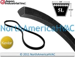 Heavy Duty Aramid V-belt Vbelt Fits Gates # 6993BR 5L930DWK 5/8" X 93" New. Price: $31.24.
