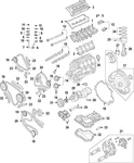 Genuine Volkswagen Chain Tensioner 079-109-217-AA New. Price: $355.41.