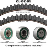 Engine Timing Belt Kit Dayco 95332K1 New. Price: $182.99.
