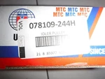 Usa Mtc Timing Belt Idler Audi Volkswagen 078109244H 4414 New. Price: $15.00.