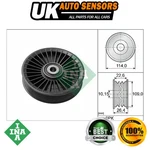 Fits Mercedes-benz + Other Models Ina Deflection Guide Pulley New. Price: $34.25.