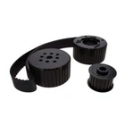 Black Gilmer Style Belt Pulley Kit For Mopar Small Block V8 New. Price: $217.29.