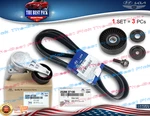 Genuine V-belt & Tensioner Kit For 2004-2010 Sonata Tucson Optima Sportage 2.7L New. Price: $87.87.