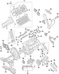 Genuine Audi Engine Timing Chain Tensioner 0P2-109-218-E New. Price: $100.32.