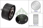 Ina 532 0722 10 Idler/guide Pulley, V-ribbed Belt For Bmw (brilliance) Neu. Price: $42.95.