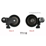 Enginetech Timing Belt Tensioner TT118; New. Price: $80.96.