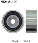 Skf Vkm 81100 Deflection/guide Pulley, Timing Belt For Toyota Neu. Price: $29.41.