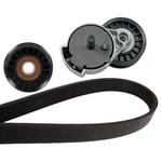 Continental Accessory Drive Belt And Tensioner Kit For Dodge Caravan New. Price: $172.95.