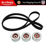 Fit For 2005-14 Toyota Tacoma V6 4.0L Drive Belt & Idler Pulley Kit New. Price: $23.01.