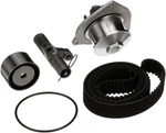 Eng Timing Belt Kit W/water Pmp Gates TCKWP255 New. Price: $225.80.