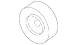 Genuine Gm Idler Pulley 12581904 New. Price: $49.09.