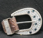 WK23120 Vintage 1970S **classic Tongue Type** Western Fashion Unisex Belt Buckle Pre-owned. Price: $25.00.