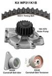 Timing Belt, Water Pump, Tensioner (kit) Volvo (1998-09) Dayco WP311K1B New. Price: $69.99.