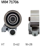 Skf Vkm 71706 Tensioner Pulley, Timing Belt For Toyota Neu. Price: $85.08.