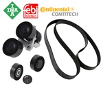 Oem Belt Tensioner Assembly Idler Pulley Drive Kit Ina For Bmw 535I 535XI New. Price: $196.52.
