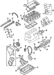 Genuine Volkswagen Chain Tensioner 06A-115-130 New. Price: $16.50.