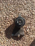 2003-2008 Infiniti 3.5L G35 FX35 M35 A/c Idler Pulley Bracket Tensioner Assembly Used. Price: $60.00.