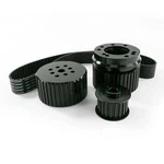Black Gilmer Style Belt Pulley Kit Ford Big Block V8 New. Price: $217.29.