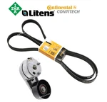 Oem Belt Tensioner & Drive Kit For Jaguar S-type Vanden Plas Xf XJ8 New. Price: $137.38.