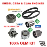 Volkswagen Vw Jetta 2.0L L4 Diesel Timing Belt Water Pump Kit Cbea, Cjaa Audi Oe New. Price: $249.99.