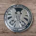 W036 Metal Sticker Agent Of Shield Seal Marvel Style Used. Price: $68.02.