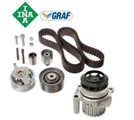 For Beetle Golf Jetta Tdi Timing Belt Tensioner Roller Pulley Water Pump Kit Oes New. Price: $191.39.