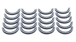 Sce Gaskets 1305-10 Bbc Accuseal Rear Main Seals, 2-PIECE, Rubber, Set Of New. Price: $230.80.