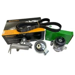 Oem Longitudinal Timing Belt Kit & Water Pump Amb Awm '02-06 For Audi A4 1.8T New. Price: $118.00.
