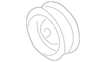 Genuine Audi Idler Pulley 077-109-244-E New. Price: $124.79.