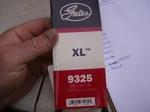 Gates Xl 9325 Drive Belt New. Price: $16.99.