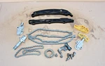 Oem Hyundai Kia 2.5L G4KN Engine Timing Chain Kit / Tensioner, Guide And Other Used. Price: $34.76.