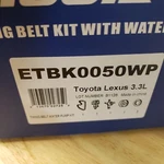 Timing Belt Kit Water Pump Tensioner Gasket For 01-10 Toyota/lexus ETBK0050WP New. Price: $100.00.
