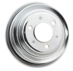 Mr. Gasket 4961G Chrome Crankshaft Pulley - Triple Groove New. Price: $96.39.